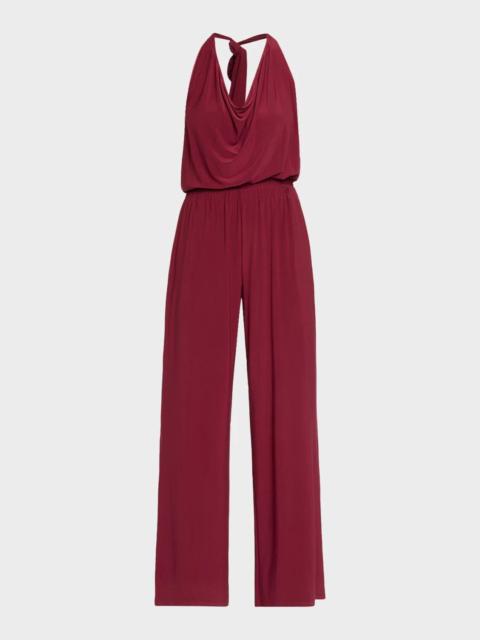 RAMY BROOK Stephanie Halterneck Jersey Jumpsuit