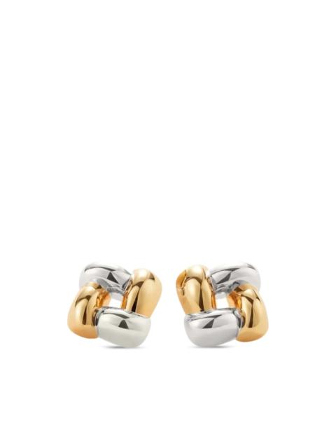 JENNY BIRD woven square earrings