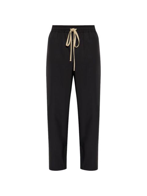 drawstring track pants