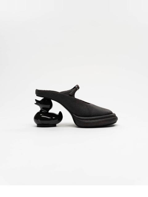 Maison MIHARAYASUHIRO Duck Heel Suede Mule