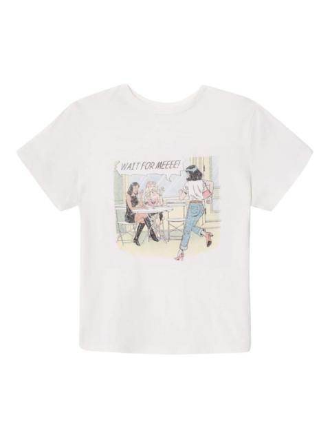 RE/DONE illustration-print T-shirt