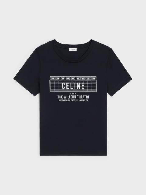 celine california 70's T-shirt in cotton jersey