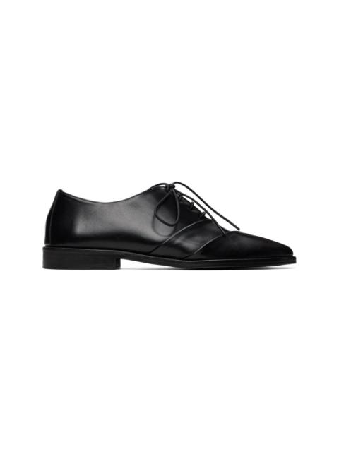 HEREU Black Retall Derbys