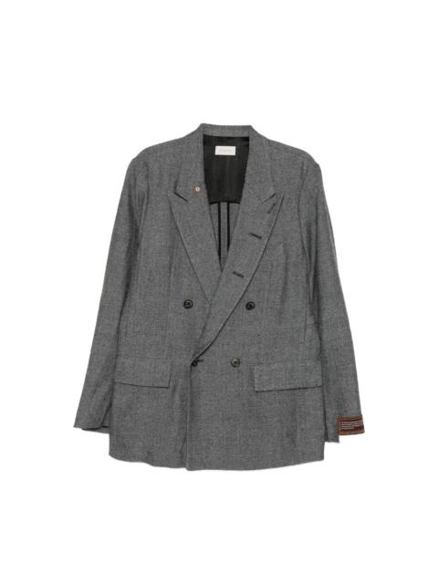 BED J.W. FORD DOUBLE-BREASTED SILK JACKET