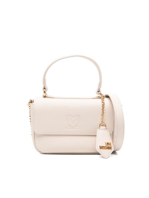 Moschino logo-lettering tote bag