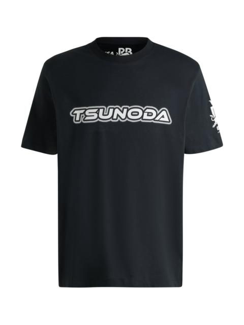 HUGO HUGO X VCARB FANWEAR T-SHIRT WITH YUKI TSUNODA GRAPHICS