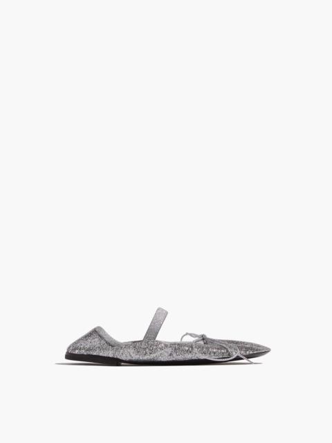 Proenza Schouler Glove Mary Jane Ballet Flats in Silver