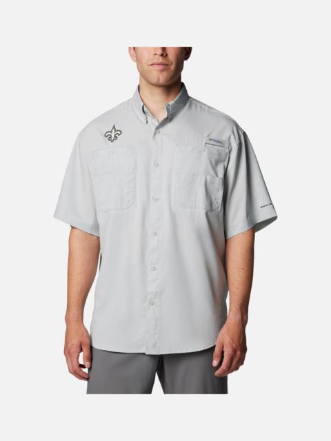 Columbia Men's PFG Tamiami Short Sleeve Shirt - New Orleans Saints