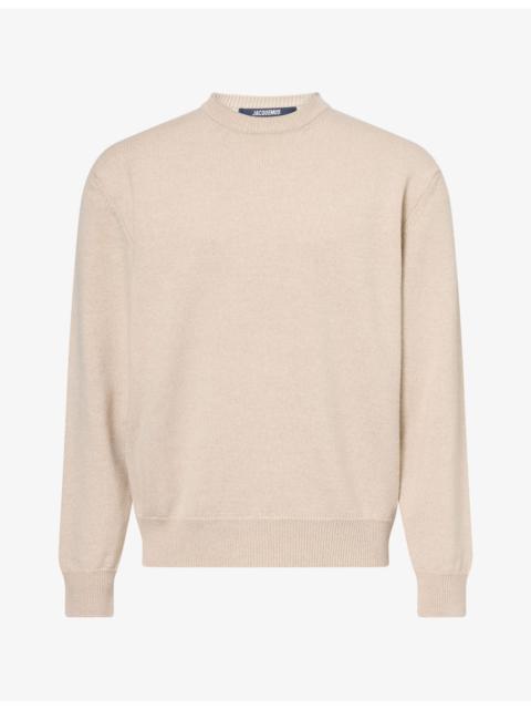 JACQUEMUS Ribbed-Trim Wool Jumper