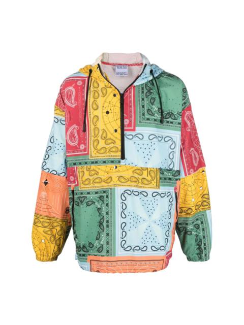 Marcelo Burlon County Of Milan bandana-print hooded jacket