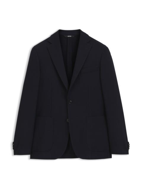 BOSS SLIM-FIT JACKET IN VIRGIN WOOL
