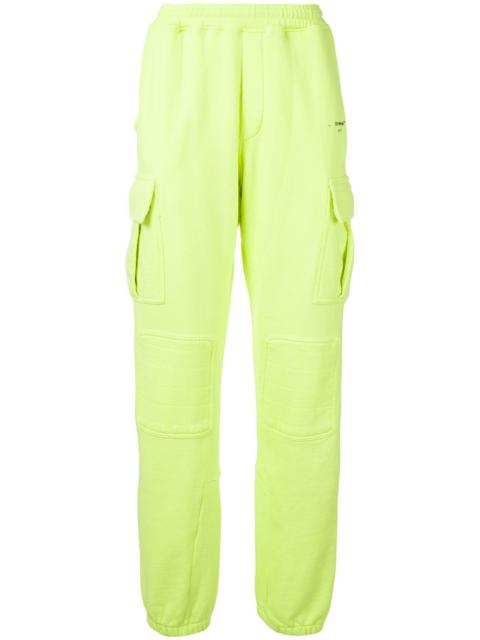 Off-White pocket-detail elasticated track pants