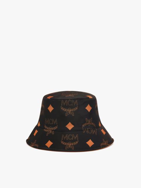 Reversible Monogram Bucket Hat in Recycled Polyester