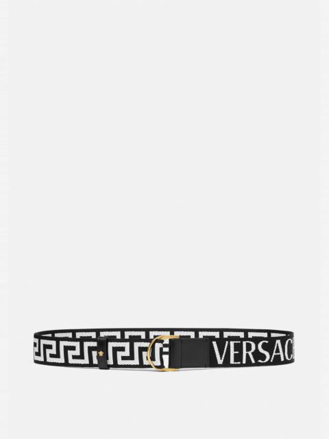 Versace Allover Greca Reversible Belt