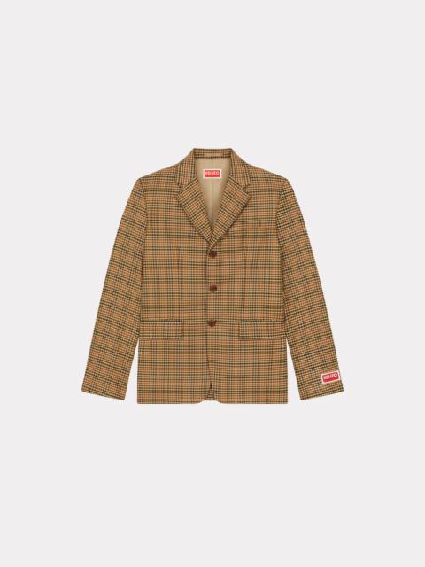 KENZO Checked suit jacket