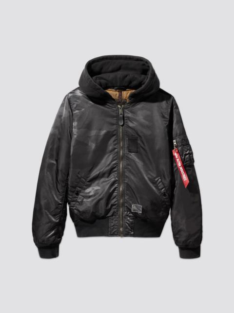 Nike MA-1 HOODED BATTLEWASH BOMBER JACKET
