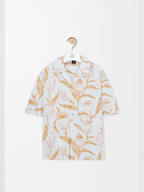 Loewe Short sleeve shirt in cotton