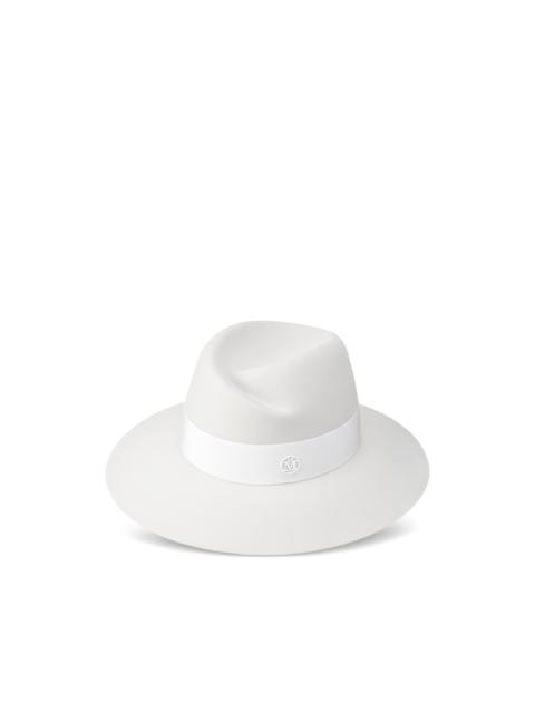 MAISON MICHEL Virginie ribbon-detailed fedora hat