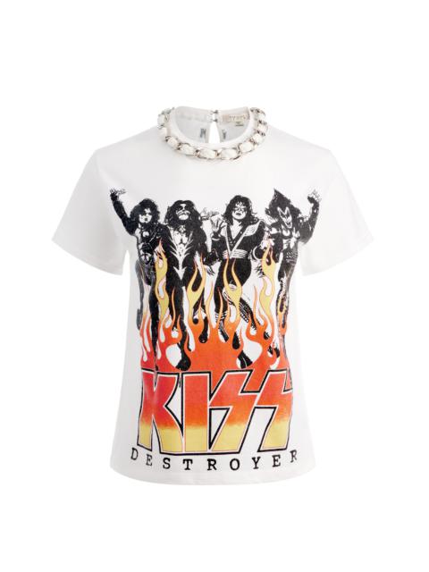 Alice + Olivia MILLER EMBELLISHED TEE