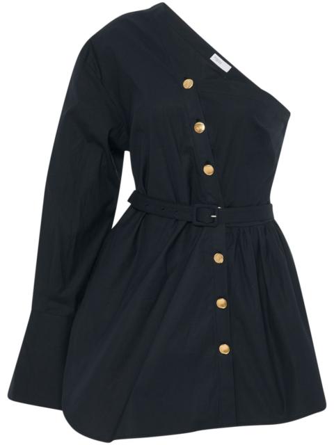 ROSETTA GETTY asymmetric one-shoulder shirt