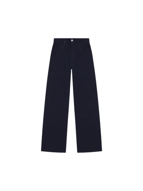 PANGAIA Women Nettle Denim High-Rise Jeans - Black