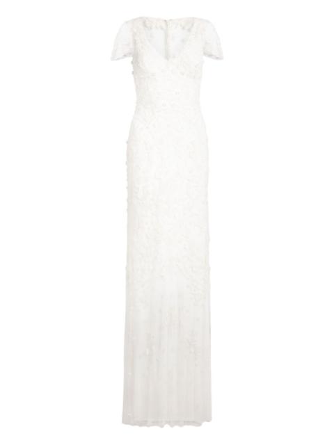 JENNY PACKHAM Sweet Juliet floral-lace maxi dress