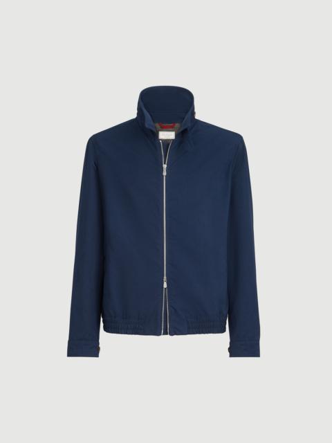 Brunello Cucinelli Water-resistant microfiber outerwear jacket