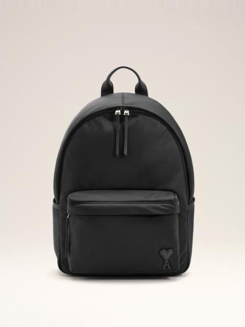 AMI Paris BLACK NYLON MARCEL BACKPACK