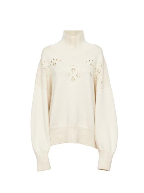 Chloé GENEROUS HIGH-NECK SWEATER