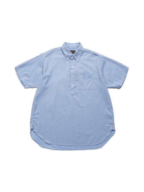 BEAMS PLUS B.D. Pullover Classic-fit Washable Wool Oxford - Blue