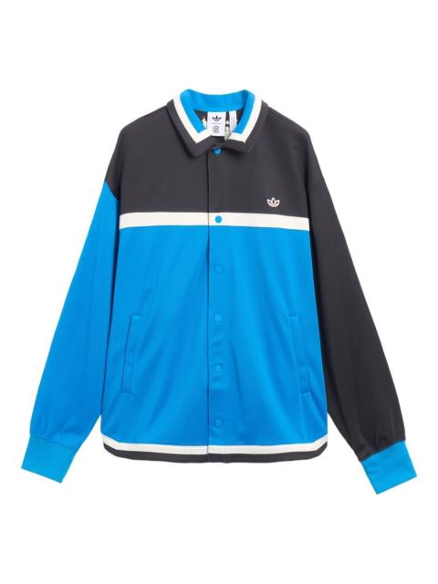 adidas logo-print sport jacket
