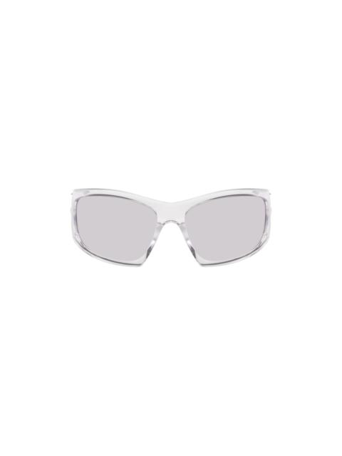 Transparent Giv Cut Sunglasses