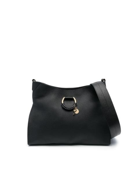 See by Chloé charm-detail leather tote bag