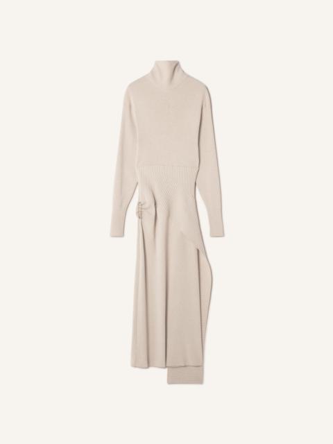 Lanvin WOOL AND CASHMERE MIDI DRESS