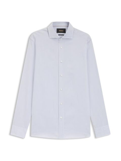 BOSS SLIM-FIT SHIRT IN ITALIAN-MADE COTTON