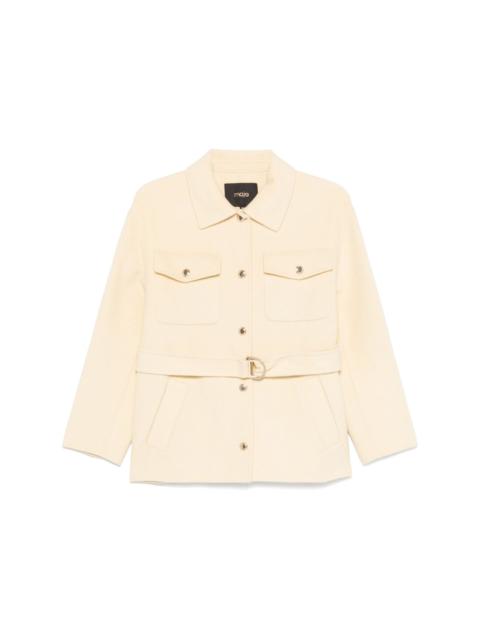 belted jacket