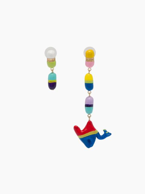 Miu Miu Metal and resin earrings
