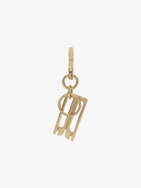 Victoria Beckham Charm Keyring In Gold