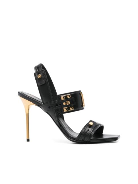 Balmain 100mm B-logo sandals