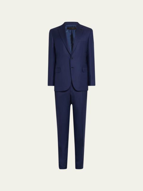Brioni Men's Brunico Tonal Striped Suit