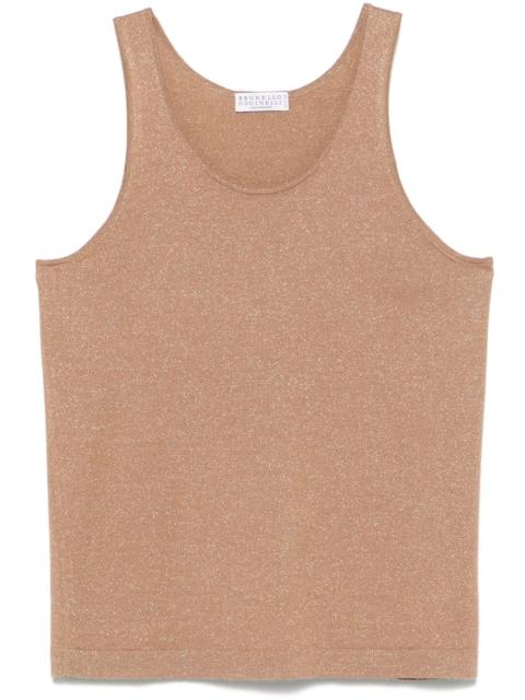 Brunello Cucinelli lurex top