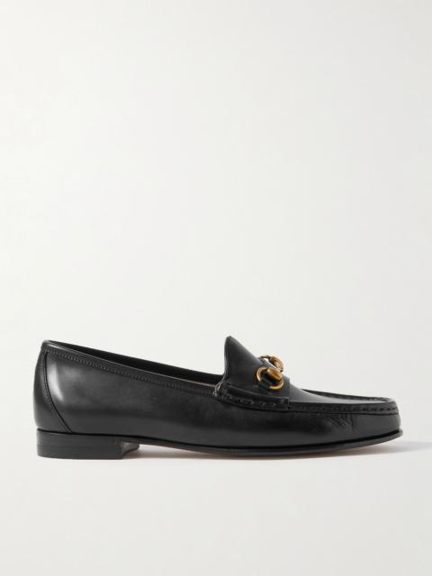 GUCCI Horsebit 1953 leather loafers Black
