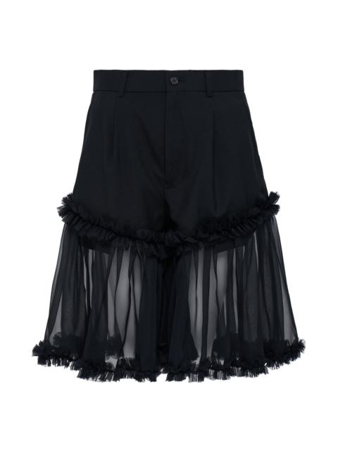 Noir Kei Ninomiya Wool Oxford x Polyester George