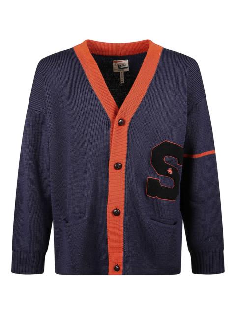 Champion buttoned letter-detail cardigan