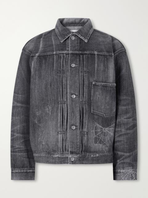 NEIGHBORHOOD Savage Embroidered Denim Jacket