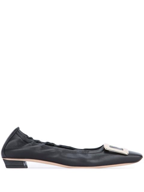 Roger Vivier Roger Vivier Women Belle Vivier Leather Ballet Flats