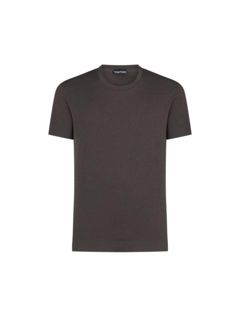 TOM FORD PLACED RIB CREW NECK