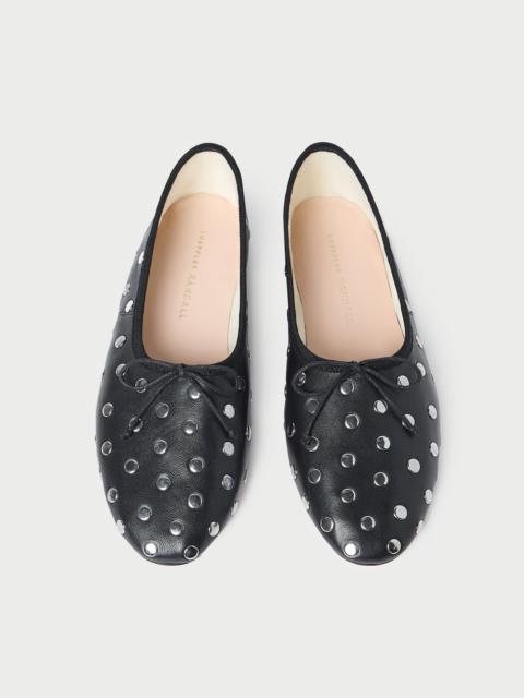 LOEFFLER RANDALL Landon Black/Silver Ballet Flat