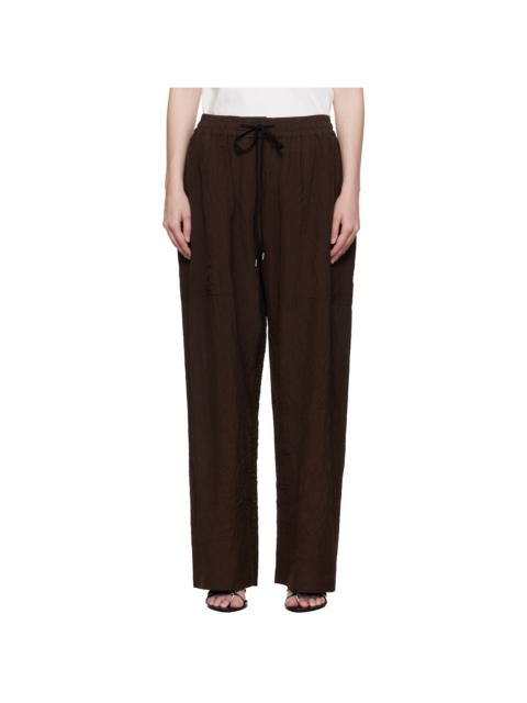 Studio Nicholson Brown Capel Trousers