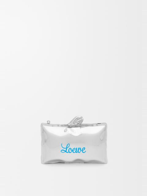 Loewe Blown minaudiere in brass and enamel